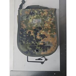 CNM Flecktarn Camouflage Travel Wash Bag - Army Military Shaving Hanging Toiletr